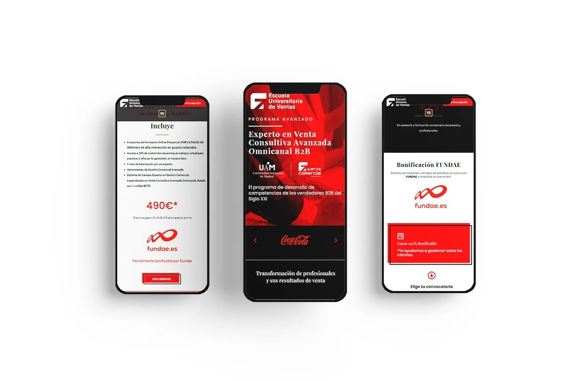 PAGINA WEB CORPORATIVA B2B RESPONSIVE